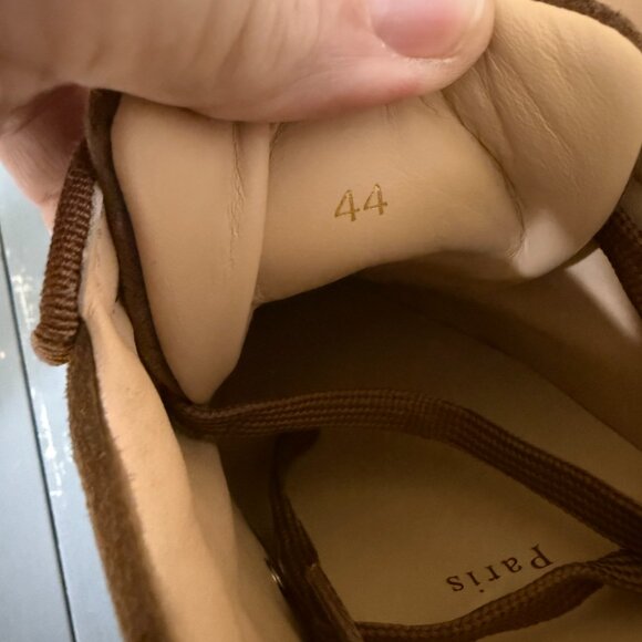 Christian Louboutin 3180608 Men's Suede Rantulow Orlato Flat Veau Velours sz 44 - Picture 7 of 14